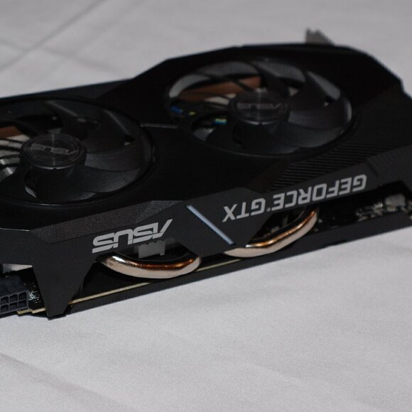 GPU ASUS 1660 Super EVO 6gb Graphics Card Nvidia *NEEDS FANS REPLACED! - Picture 5 of 10